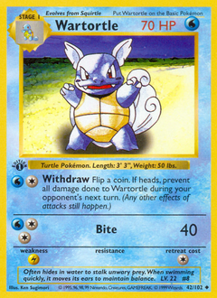 Wartortle #42 PSA 10