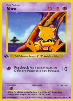 Abra #43 PSA 10