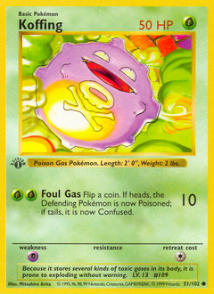 Koffing #51 PSA 10