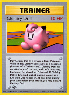 Clefairy Doll #70 PSA 10