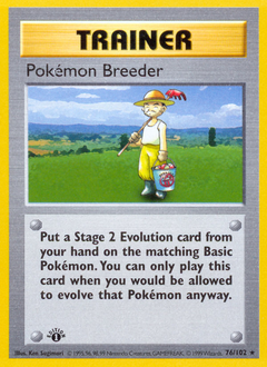 Pokémon Breeder #76 Base