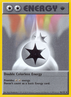 Double Colorless Energy #96 PSA 10