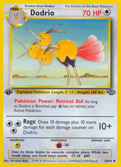 Dodrio #34 PSA 10