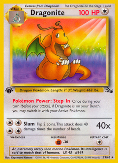Dragonite #19 Fossil
