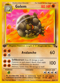 Golem #36 Fossil