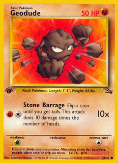 Geodude #47 Fossil