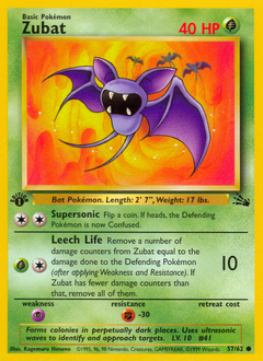 Zubat #57 Fossil
