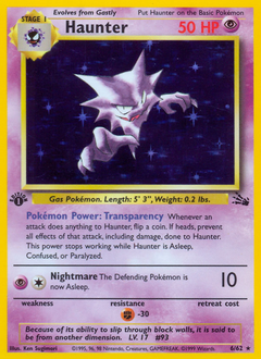 Haunter #6 Fossil