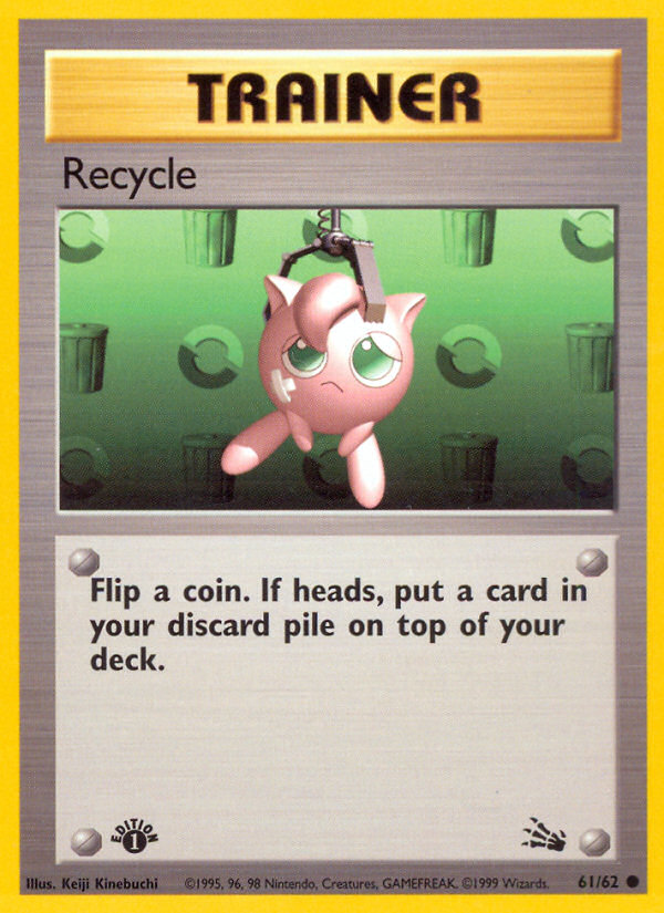 Recycle #61 Fossil