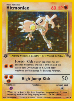 Hitmonlee #7 Fossil