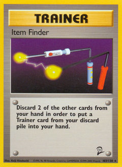 Item Finder #103 Base Set 2