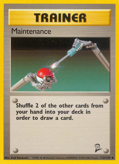 Maintenance #112 Base Set 2