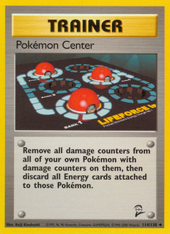 Pokémon Center #114 Base Set 2