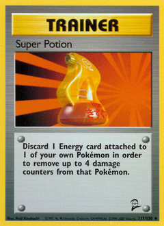 Super Potion #117 Base Set 2
