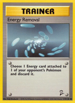 Energy Removal #119 Base Set 2