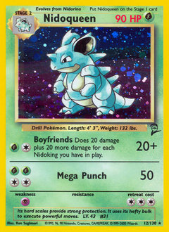 Nidoqueen #12 Base Set 2