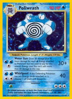 Poliwrath #15 Base Set 2