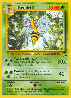 Beedrill #21 PSA 10