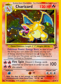 Charizard #4 Base Set 2