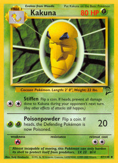 Kakuna Base Set 2 #47