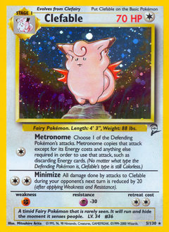 Clefable #5 PSA 10