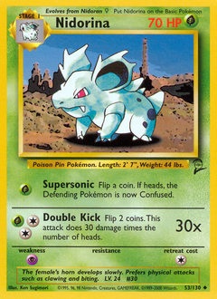 Nidorina Base Set 2 #53