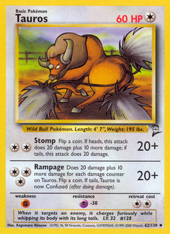 Tauros #62 PSA 10