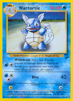 Wartortle #63 PSA 10
