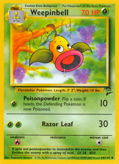 Weepinbell #64 PSA 10