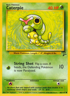 Caterpie Base Set 2 #68