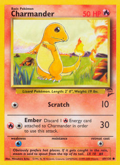 Charmander #69 Base Set 2