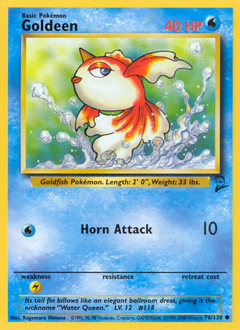Goldeen #76 Base Set 2