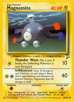 Magnemite Base Set 2 #79