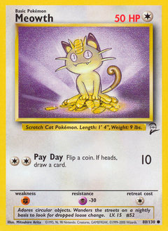 Meowth #80 PSA 10