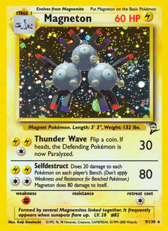Magneton #9 Base Set 2