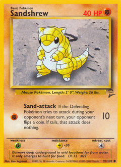 Sandshrew #91 PSA 10