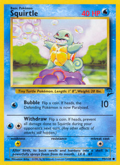 Squirtle #93 PSA 10