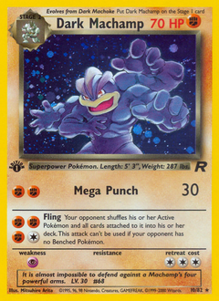 Dark Machamp #10 Team Rocket