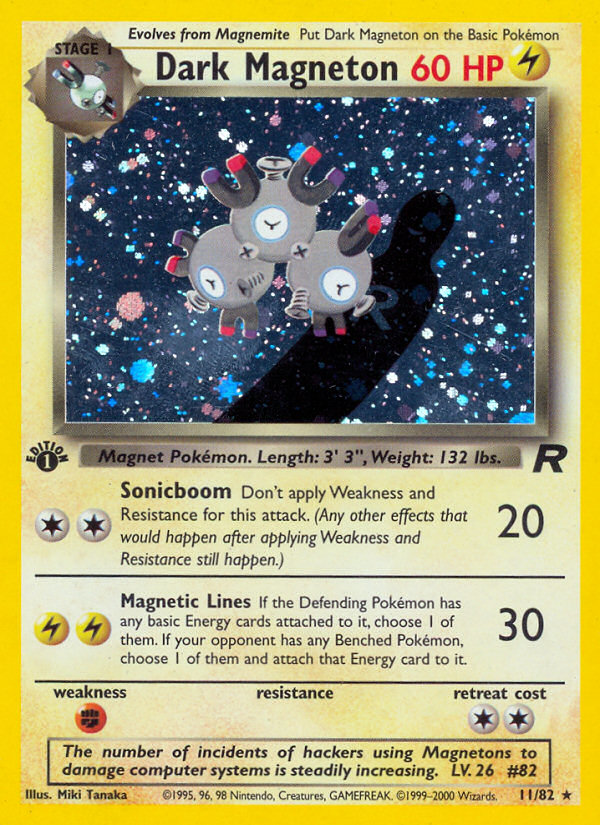 Dark Magneton #11 Team Rocket