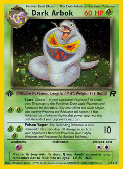 Dark Arbok #2 Team Rocket