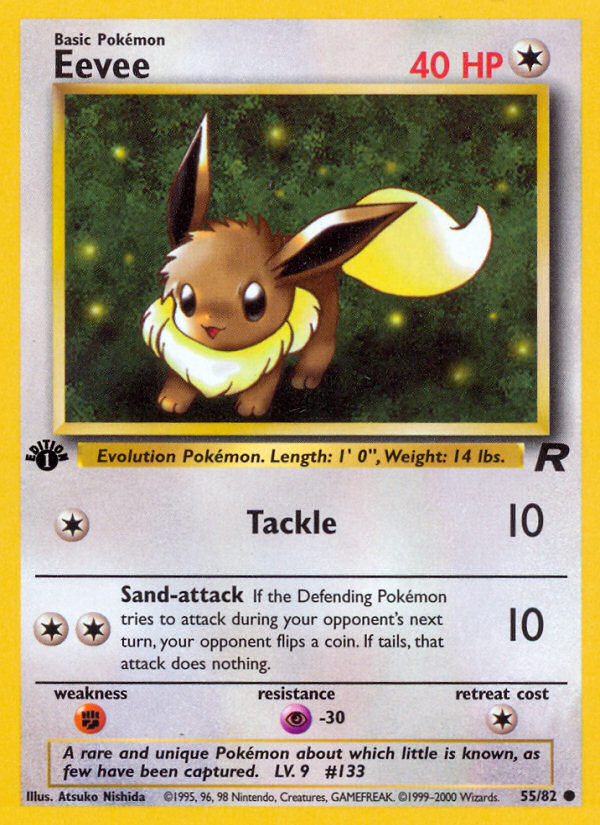 Eevee #55 Team Rocket