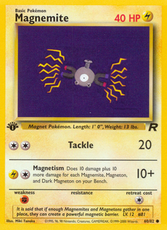 Magnemite Team Rocket
