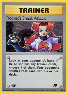 Rocket's Sneak Attack #72 Team Rocket