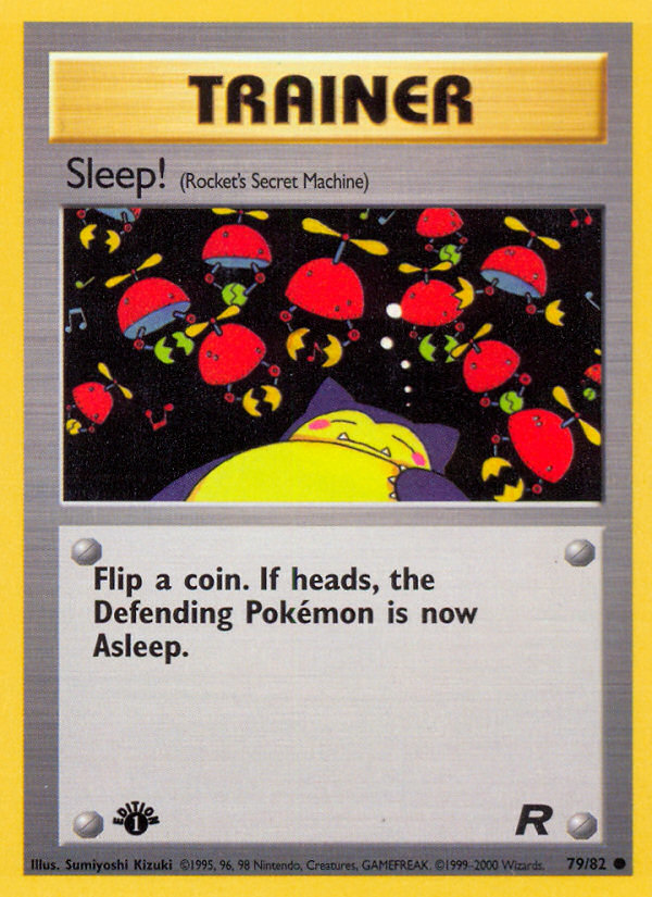 Sleep! #79 Team Rocket