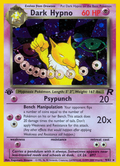 Dark Hypno #9 Team Rocket