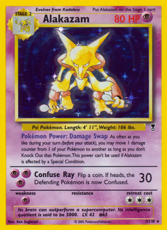 Alakazam #1 Legendary Collection