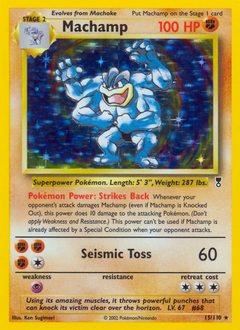 Machamp #15 Legendary Collection