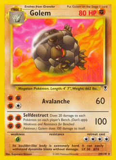 Golem #24 Legendary Collection