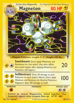 Magneton #28 Legendary Collection