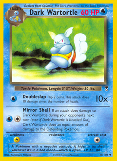 Dark Wartortle #39 Legendary Collection